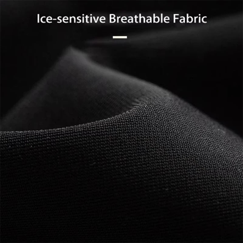 Men's and Women's Summer Outdoor Sports Ice Silk Sunscreen Full Arm Gloves Breathable Exposed Double Finger Sleeves