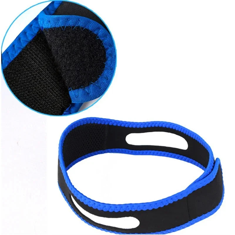 Adjustable Anti-Snoring Chin Support Belt Facial Lifting Stretching Aid for Enhanced Sleep Quality