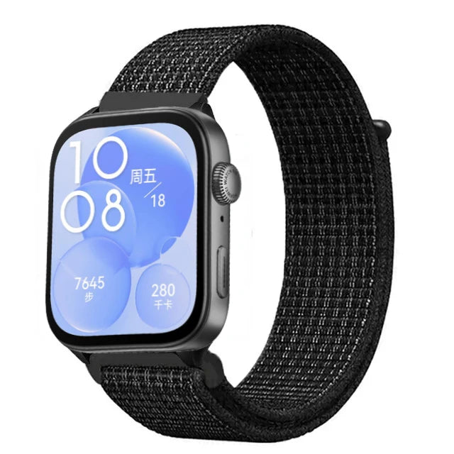 Nylon Loop Strap For Huawei Watch Fit 5/4/3 Sport Breathable Replacement Bracelet Wristband Huawei Watch Fit 4 5 Pro Accessories