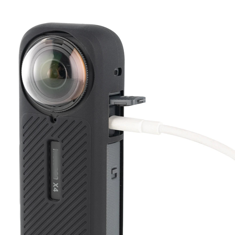 For Insta360 X4 Soft Silicone Case for Insta360 X4 Silicone Protective Full Cover Shell Camera Accessorie