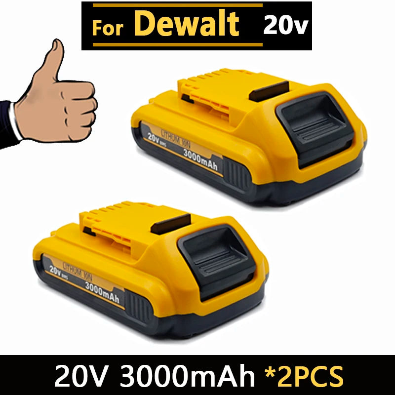 New High-Power for DEWALT 20V/60V Battery DCB200 DCB205 DCB206 * Power Tool 18V Battery 3AH 8AH 12AH 18AH Batteries DCD805