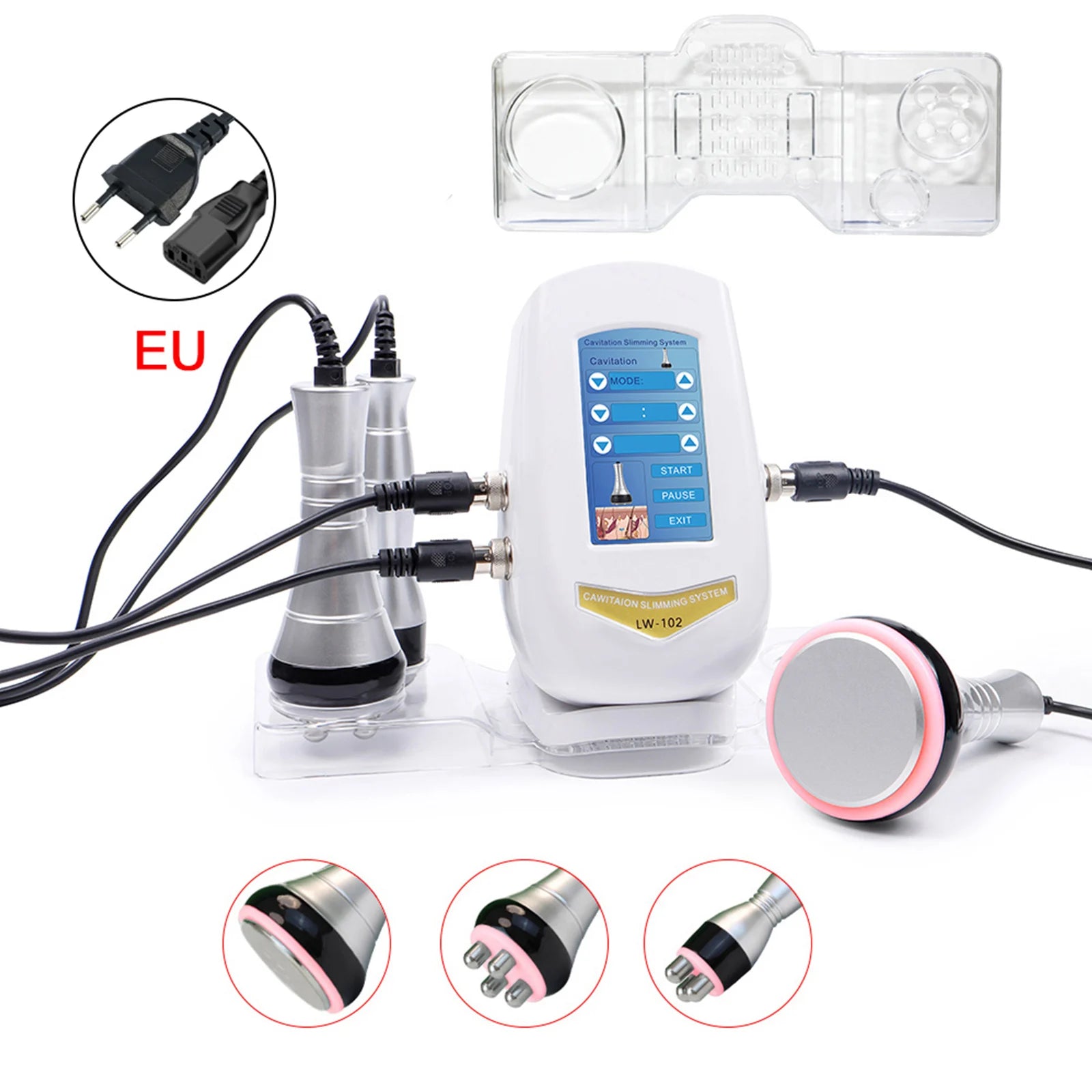 BEEMY  Ultrasonic Cavitation RF Body Slimming Machine Facial Massager Skin Tightening And Lifting Beauty Device for Skin Care