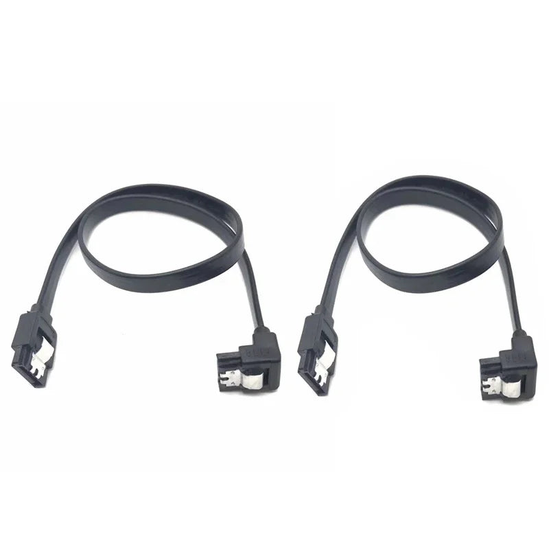 1-10PCS SATA Cable 6Gbps, sata 3 Cable, HDD ssd Data Cable, 7 pin SATA III Cable with Locking Latch for Hard Drives sata HDD/SSD