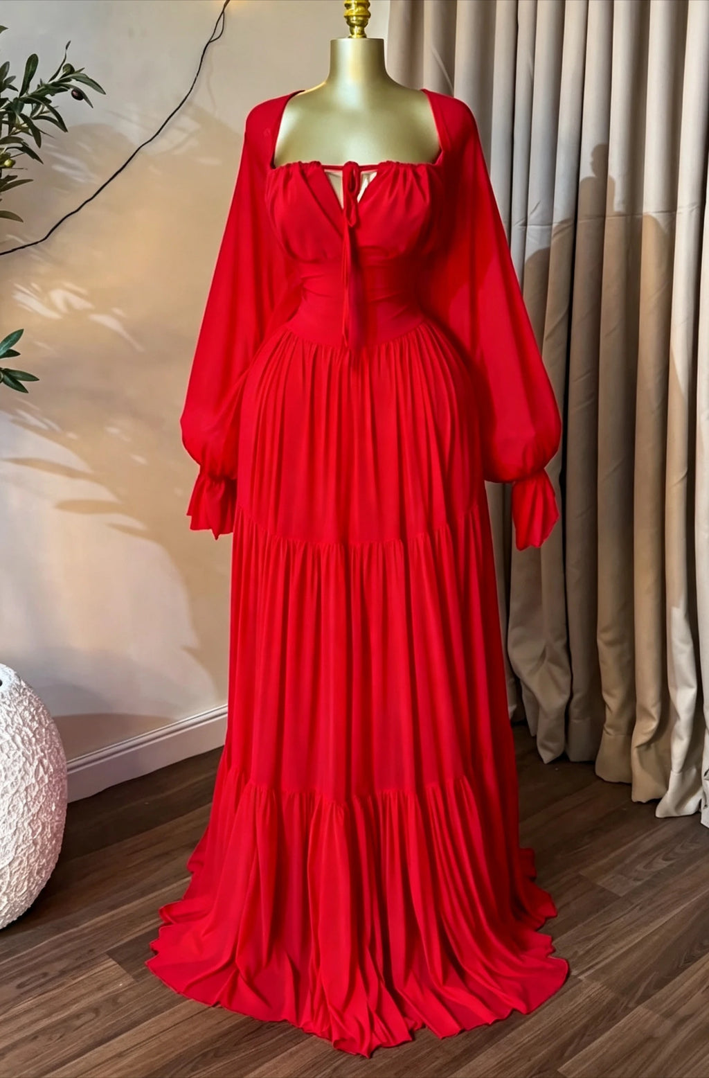 CM.YAYA 2026 Fall Winter Women Long Sleeve Slash Neck Long Maxi Dress Slim Evening Birthday Trendy Sexy Vacation Party Dresses