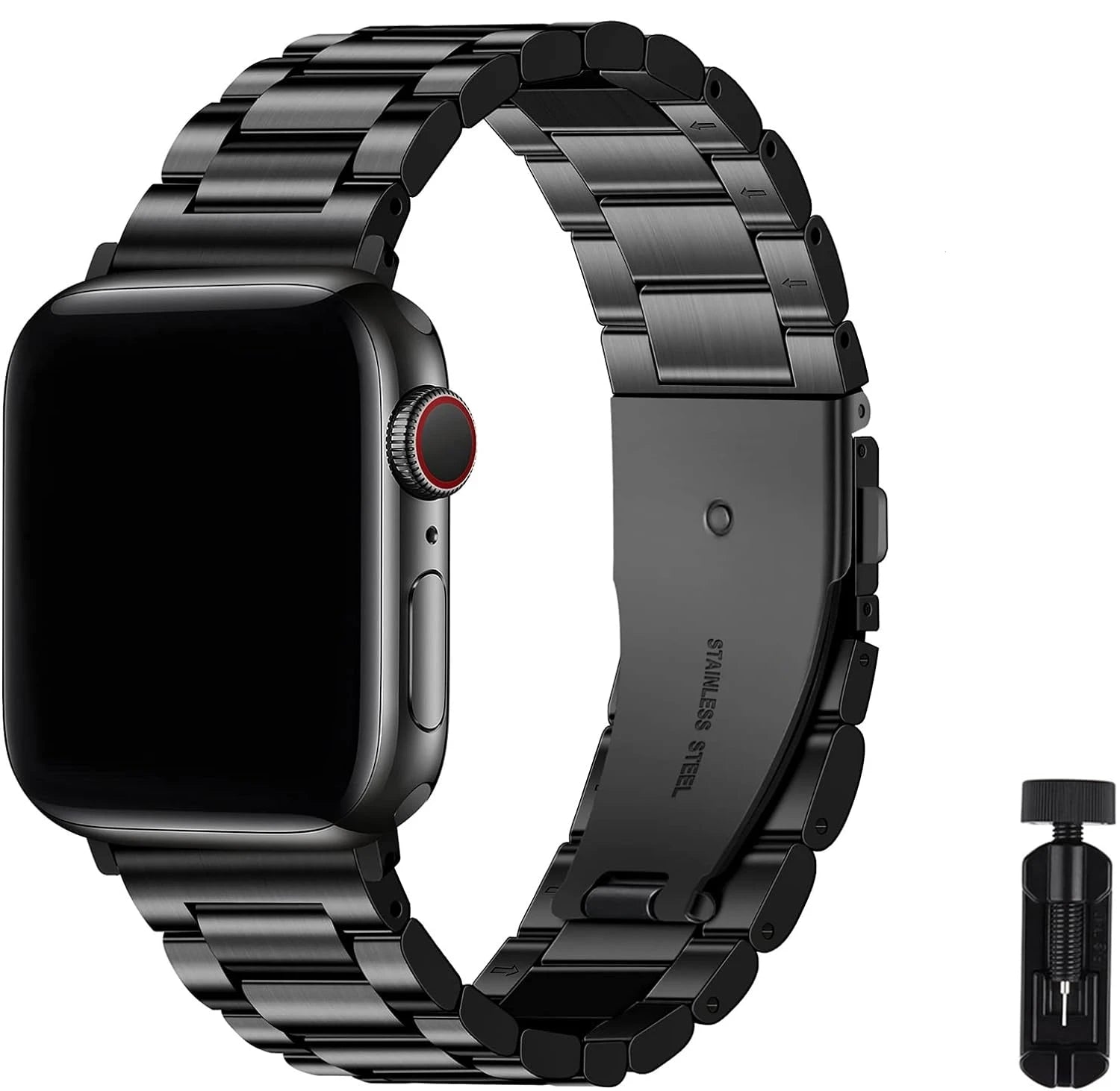 Stainless steel Strap For Apple Watch band UItra 49mm 9 8 7 45mm 41mm metal belt on Iwatch series 6 5 4 SE 3 44mm 42mm 40mm 38mm