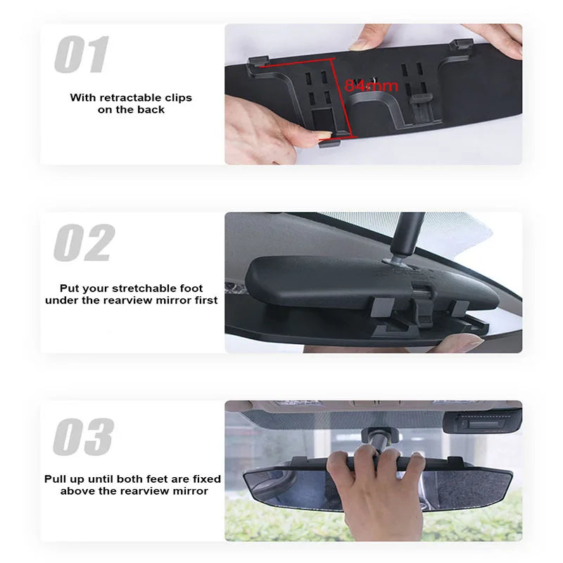 Baby Mirror Interior Car Rearview Mirror Rear Seat Kids Baby Monitor Universal Wide Angle Clear View Baby Mirrors Safety Driving