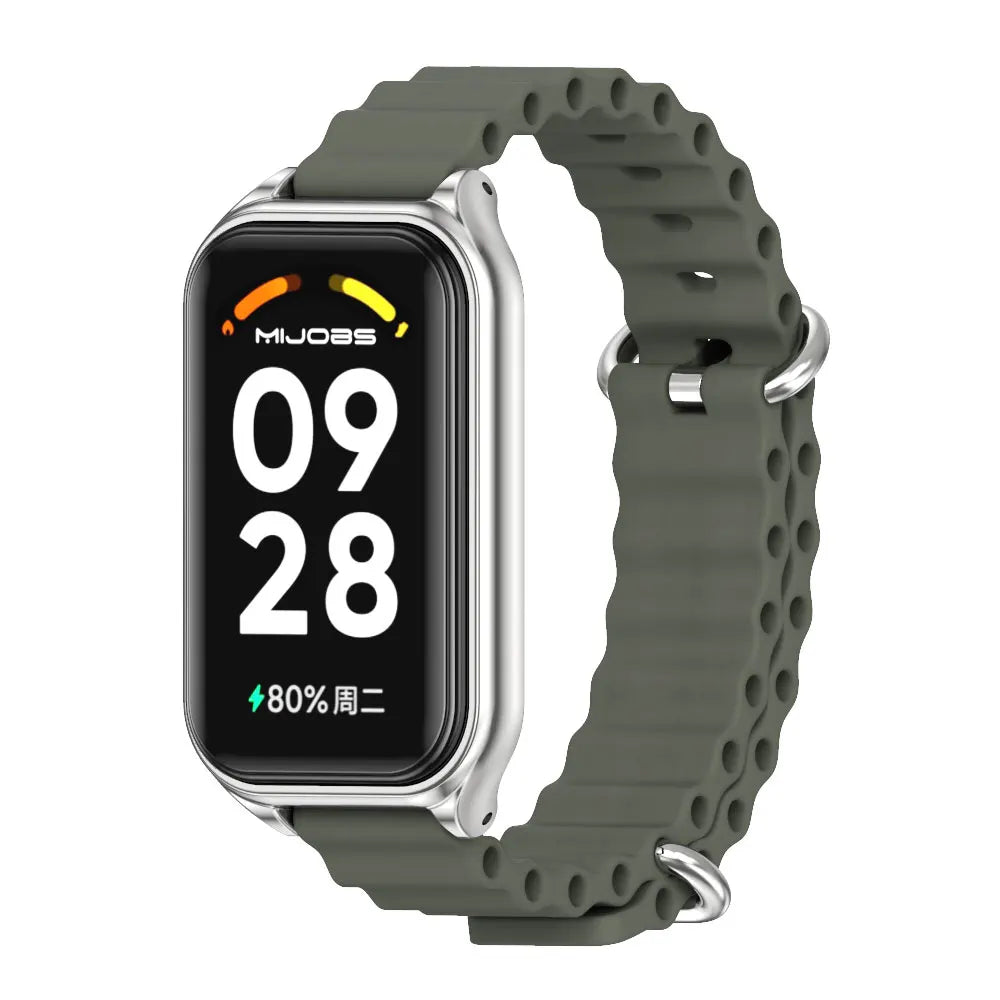 Strap for Redmi Smart Band 2 3 Bracelet Silicone Wristband Replacement Accessories Waterproof Watch Band for Redmi Band 2 Correa