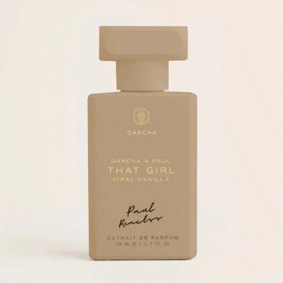 Oakcha That Girl Viral Vanilla Extrait De Parfum 50ml 1.7Fl.Oz Unisex Perfume Gourmand Vanilla Scent