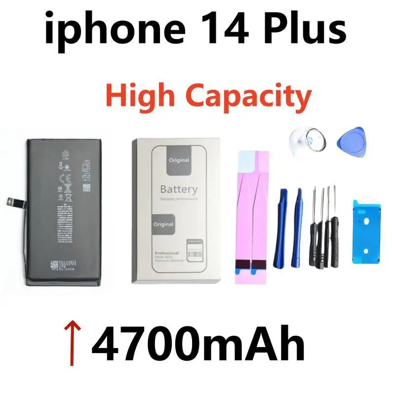 Xilecaly Battery For iPhone 14 Pro Max 11 Pro 12 13 Mini Pro Max Original Real High Capacity Replacement Bateria Warranty 1 Year