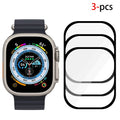 Protector Film For Apple Watch Ultra 2 49mm 9 8 7 45mm 41mm HD Screen Glass Shell Protector Film iWatch 6 5 4 SE2 44mm 42mm 40mm