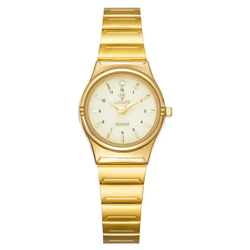 LIEBIG Women Quartz Watches Japan Movement Mens Luxury Stainless Steel Female Ladies Golden Wristwatch Clock Relogio Feminino