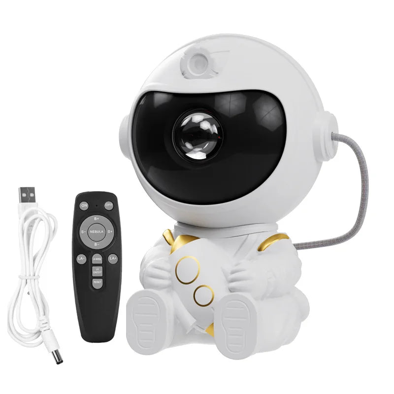Astronaut LED Star Projector Night Light Galaxy Projectors for Home Bedroom Room Decorative Children Kids Gift Starry Sky Lamp