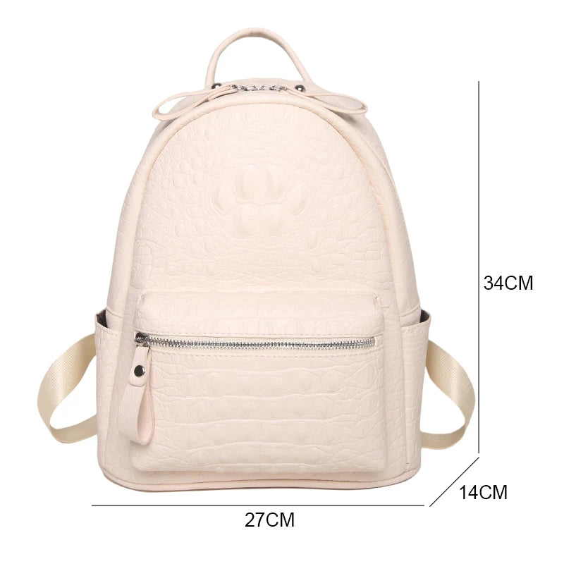 Women's Backpack Ladies Big Bagpack for Teenager Girl PU Leather Large Capacity Shoulder Bags for Women 2026 Mochilas Feminina