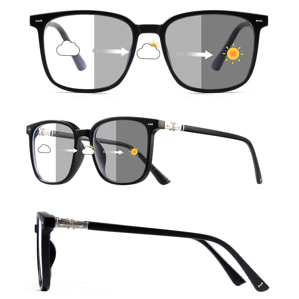 CRIXALIS Photochromic Classic Vintage Sunglasses For Men And Women Fishing Climbing Outdoor Sunshine Sun Glasses Shade UV400