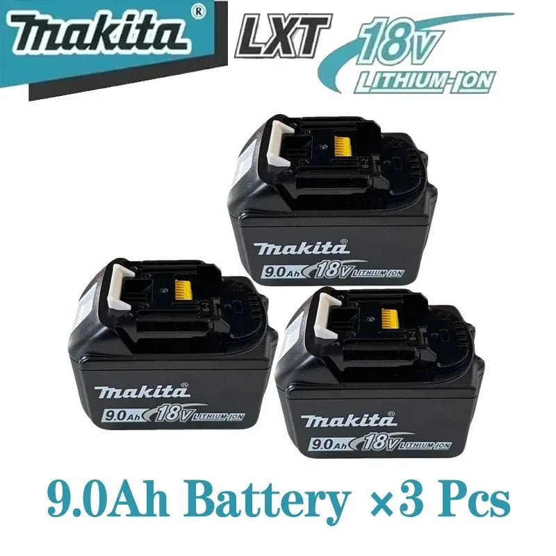 100% Genuine Makita 18V Battery 5Ah 6Ah 9Ah, Replacement for BL1860B BL1850B BL1840 BL1830 BL1815 Power Tool Battery