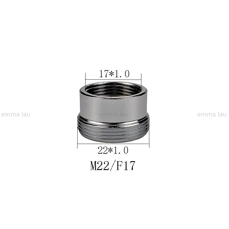 16 17 18 20 21 22 23 24 25 30mm Turn 22 Faucet Aerator Adapter Water Purifier Fittings Brass Kitchen Faucet Plumbing Accessories