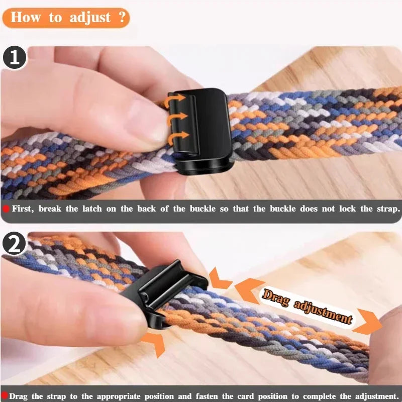 Nylon strap For Apple watch 11 10 42mm 46mm 9 8 7 45mm 41mm Ultra 3/2/1 49mm Magnetic wristband For iWatch 6 5 4 3 SE 44mm 40mm