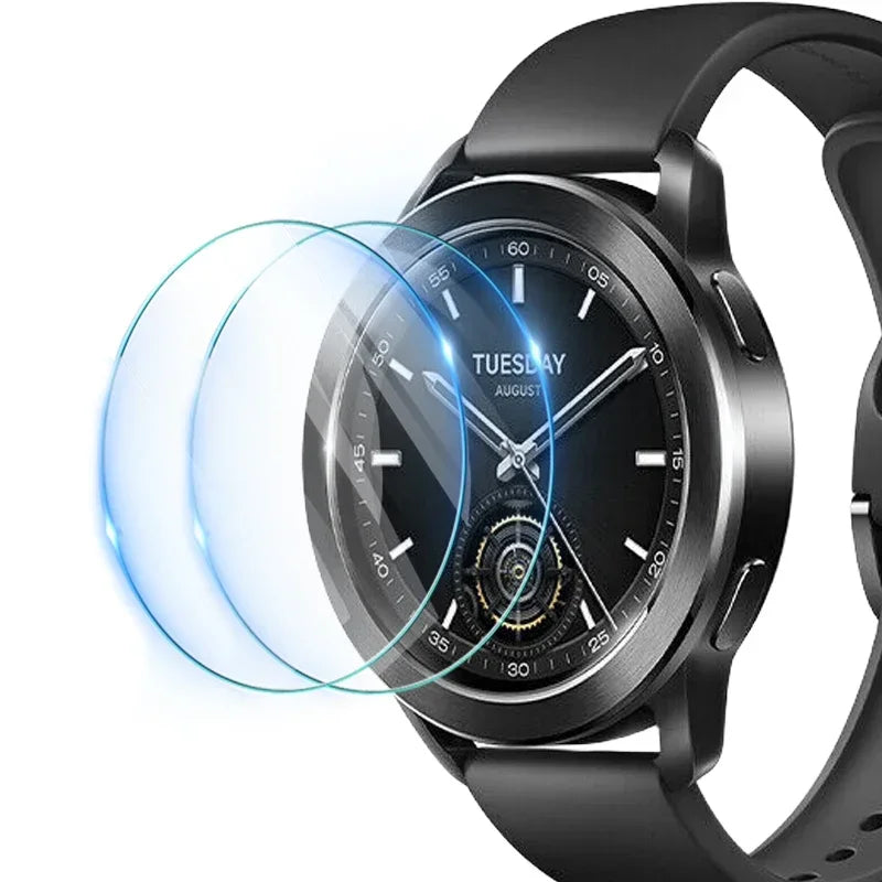1-4Pcs Glass For Xiaomi Mi Watch S3 S4 S5 Smartwatch Screen Protectors Tempered Glass Film For Xiaomi Watch S4 Sport S4-41MM S5