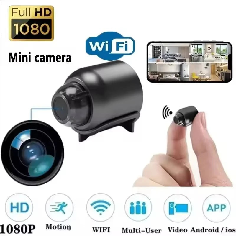 X5 Mini Camera 1080P Clear Night Vision Lightweight Portable Premium Cams Motion Detection Wireless Surveillance Camera 2026 New