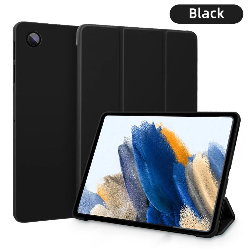 TBTIC Case for Samsung Galaxy S6 Lite P610 P615 A9 A7 Lite 8.7IN Tab A8 10.5IN A9 Plus S7 S8 S9 11IN PU Tablet Cover Smart Case