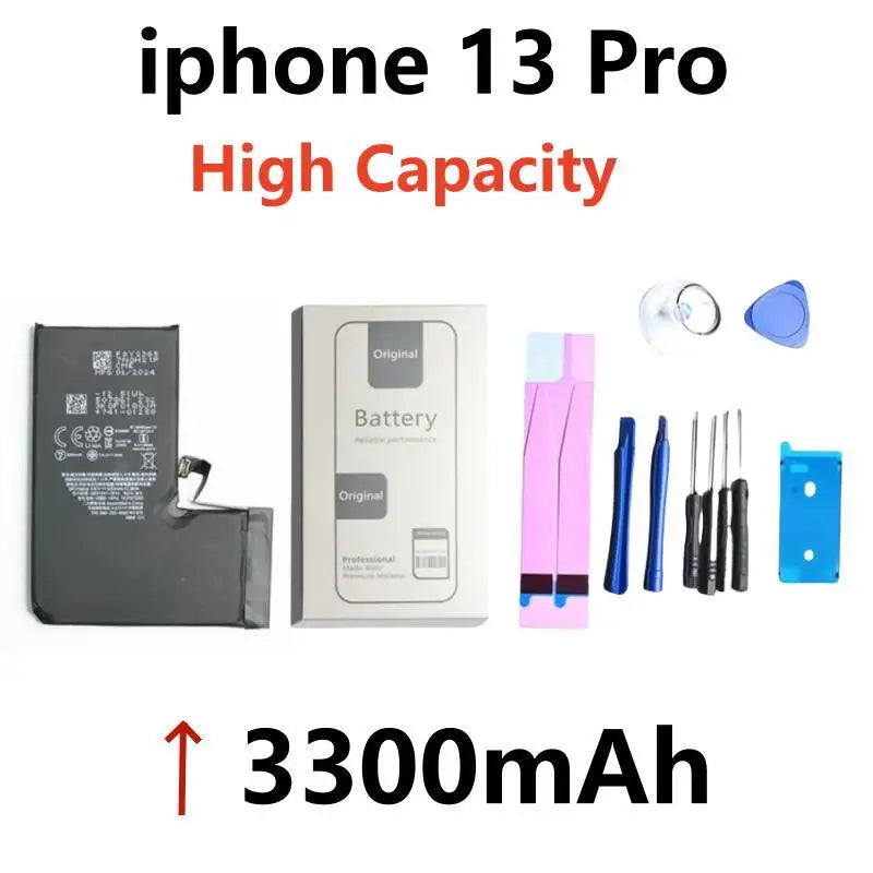 Xilecaly Battery For iPhone 14 Pro Max 11 Pro 12 13 Mini Pro Max Original Real High Capacity Replacement Bateria Warranty 1 Year