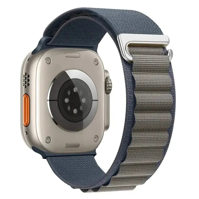 Alpine Loop Strap For Apple Watch Band 49mm 45mm 42mm 44mm 41mm 40mm 38mm Nylon Strap For IWatch Series Ultra 2/SE/9/8/10 46mm