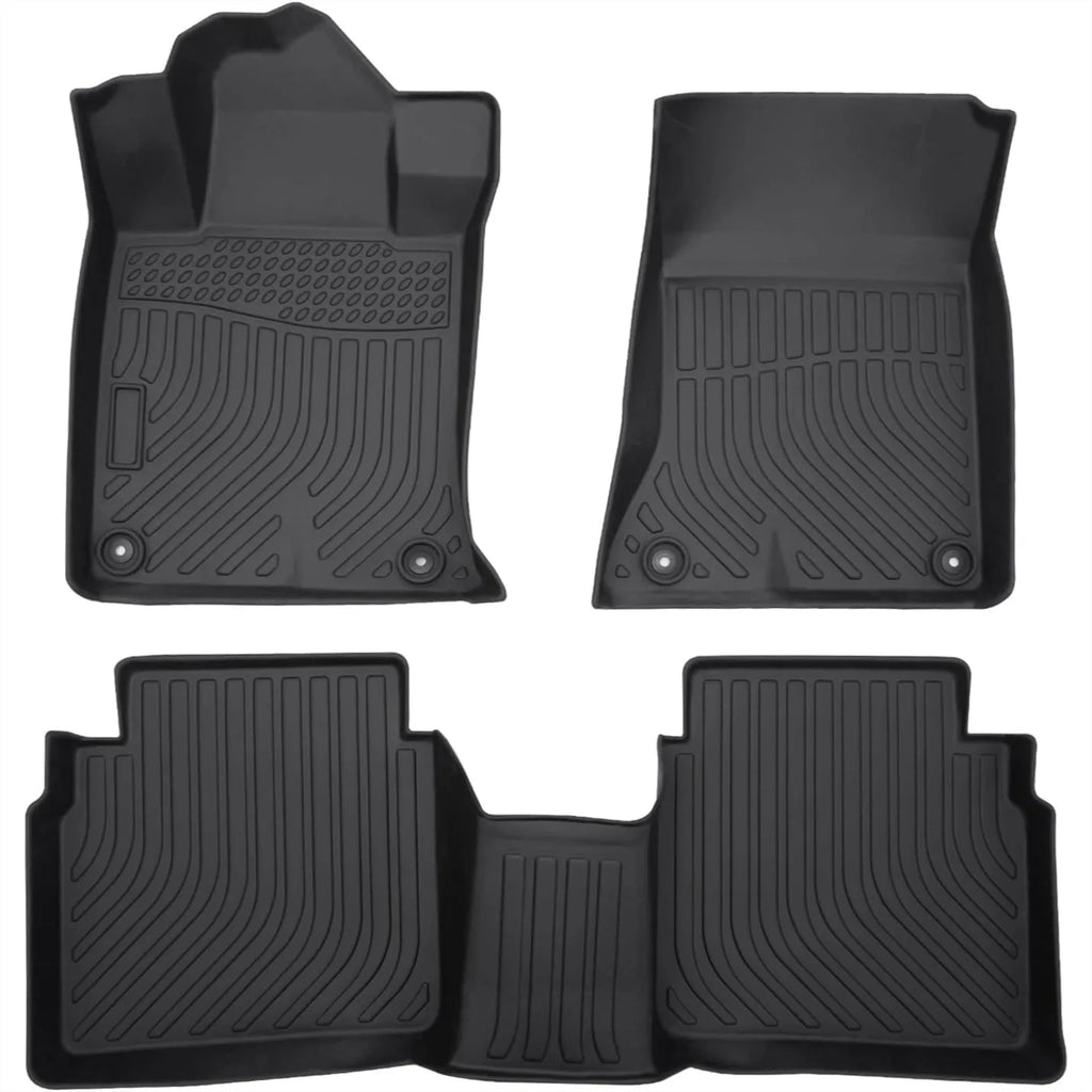 All Weather Floor Mats for Nissan Altima 2019-2026 Heavy Duty TPE Car Floor Liners with Anti-Slip Design