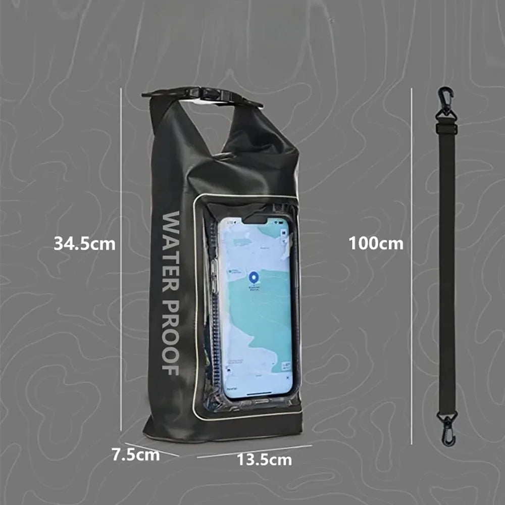 Outdoor Waterproof Phone Bags Dry Bag Touch Screen Kayak Bags Camping Trekking Bag Trekking Drifting Rafting Surfing Boating Bag