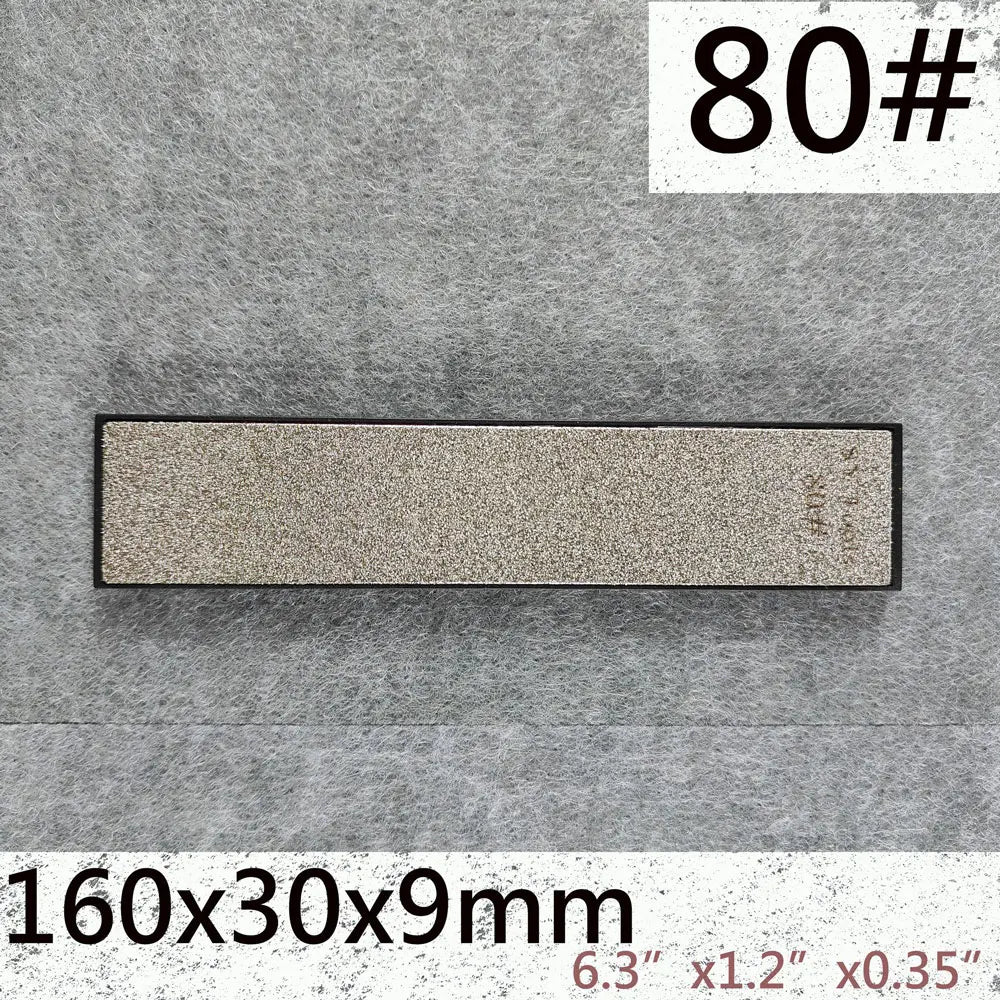 Widened Diamond Sharpening Stone Compatible with Fixed-Angle Sharpener for Kitchen Knives and Outdoor Tools, Portable Sharpening