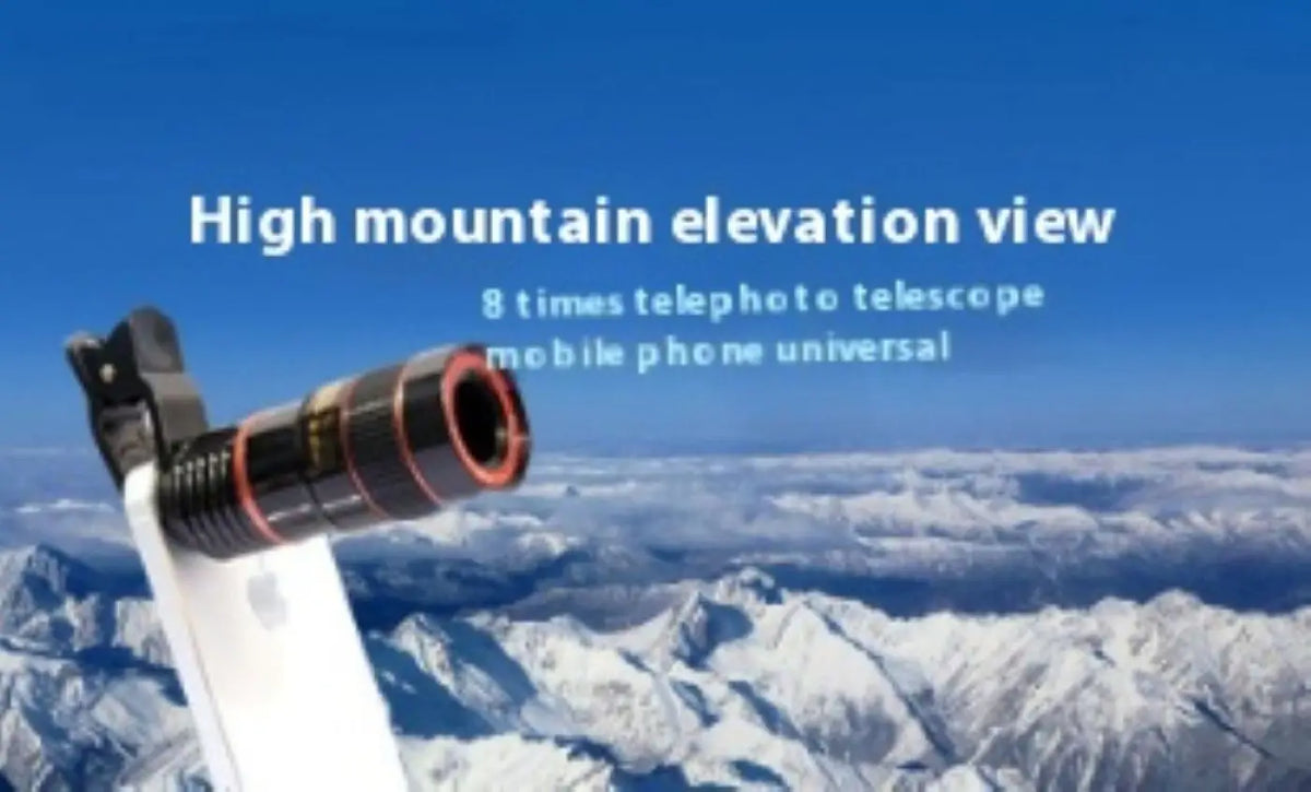 Telephoto Phone Lens Camera Universal Zoom Lens High Definition Focusing Effect Photography Large Light Transmission High Colour