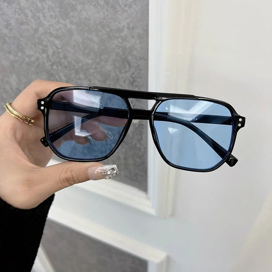 Casual Square Sunglasses Women Men Classic Sun Glasses Female Male Designer Retro Fashion Outdoors Shades Oculos De Sol