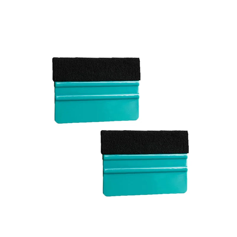 Felt Edge Squeegee Window Tinting Tool Car Vinyl Wrap Scraper Plastic Spatula Scratch Free Film DIY Squeegee Wallpaper Smoothing