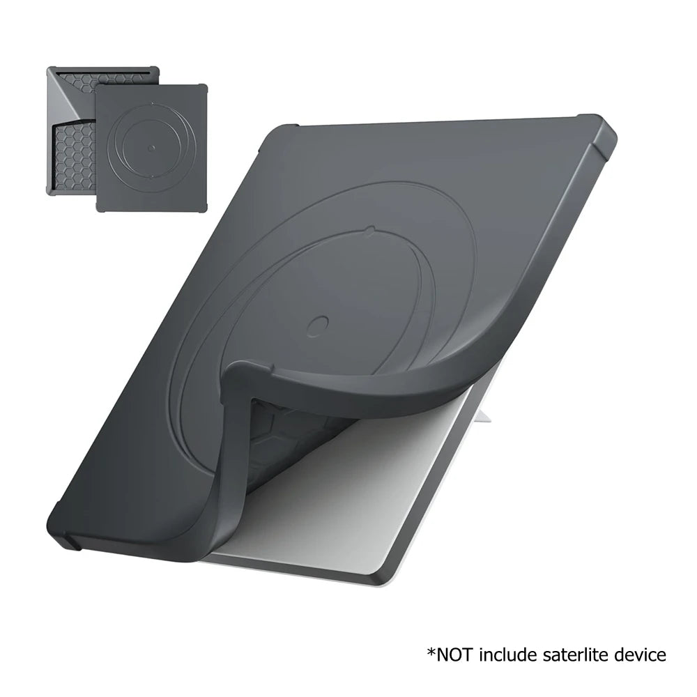 Silicone Protective Cover Hexagonal Heat Dissipation For Starlink Mini Accessories Shock-Absorbing Dustproof Waterproof Cover