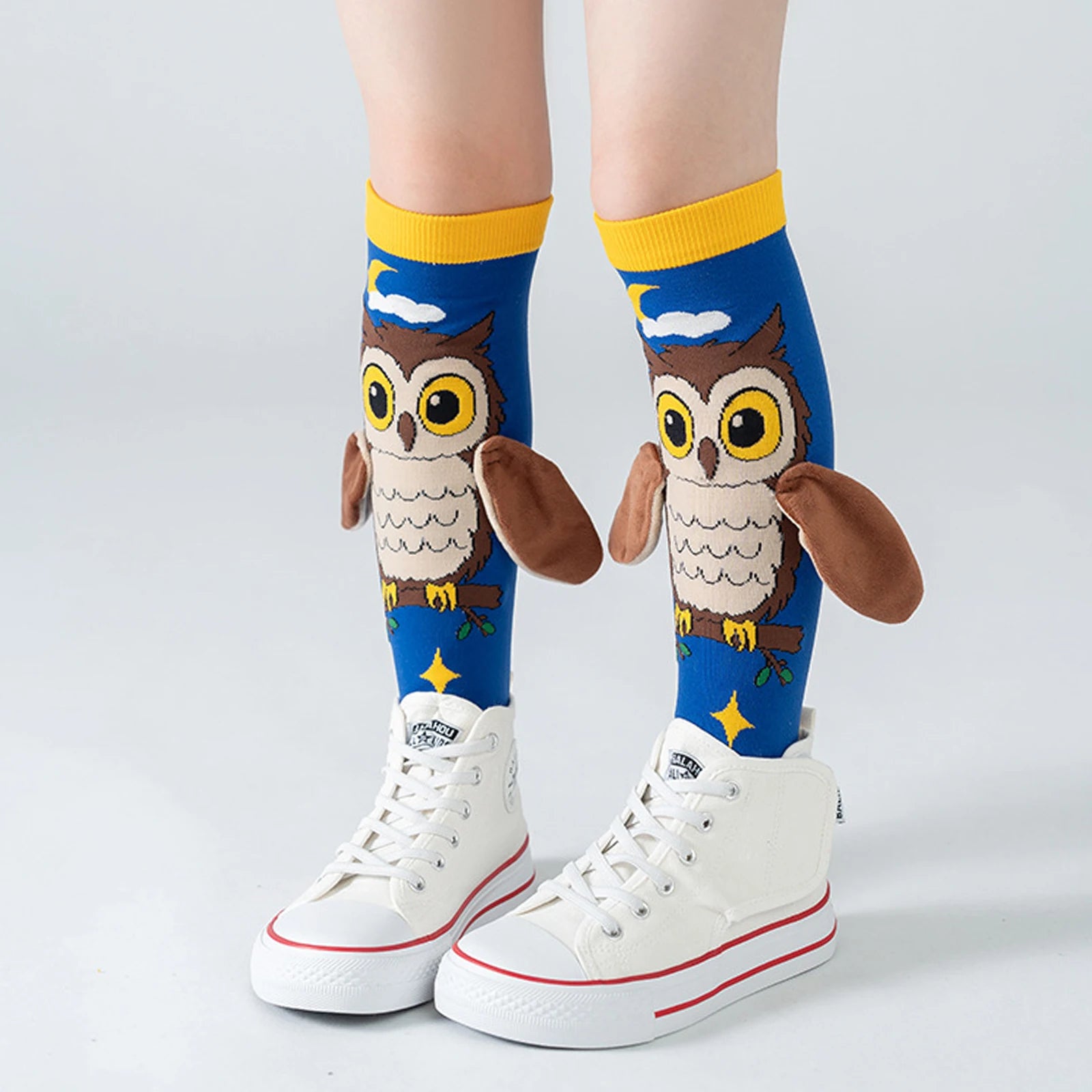 Cartoon Dog Rabbit Girls Boys Stockings Funny Penguin 3D Kids Socks Party Festival Children Long Socks Knee-high Socks