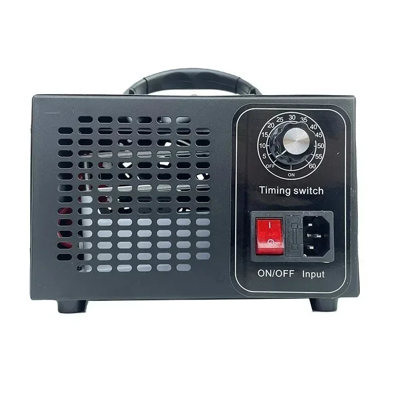 Ozone Generator Stainless Steel  AC110V AC220V 12V 60G  Car Air Purifier Ozonator Machine Ozon Generator with Timing Switch