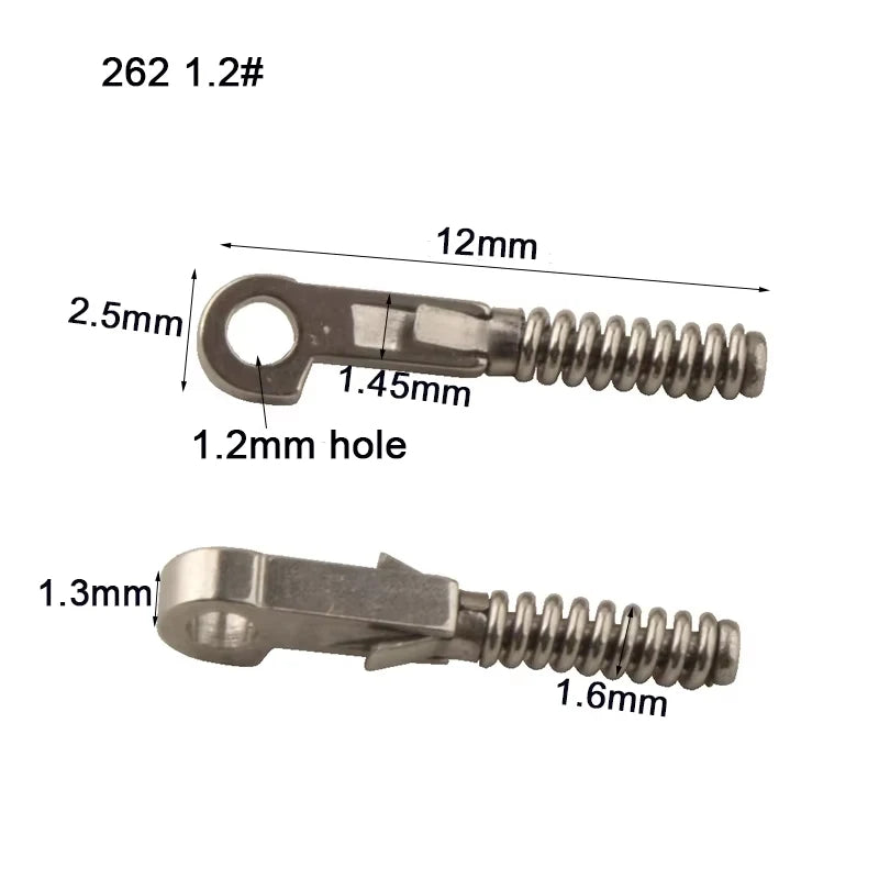 1800pcs Eyeglasses Spring Insert Glasses Repairing Flex Temples Optical Frame Broken Replacement Accessory