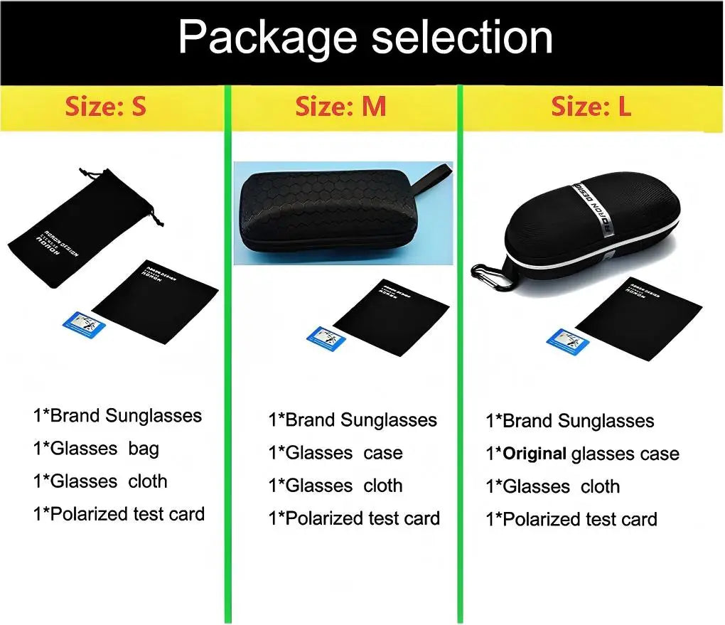 AORON Driving Polarized Sunglasses Men Aluminum Magnesium Frame Sport Sun Glasses Driver Sunglass UV400 Anti-Glare