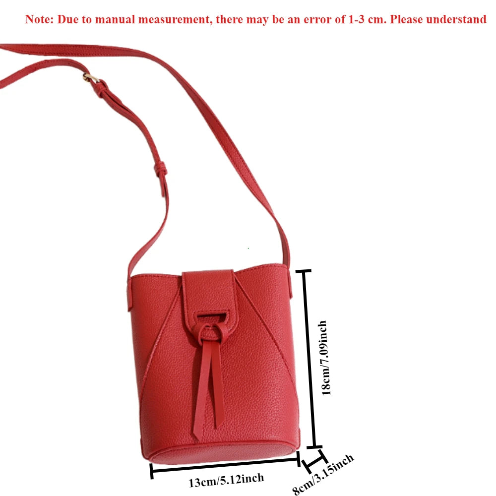 Ladies' Soft Hasp PU Leather Handbag Large Capacity Crossbody Bags for Women Solid Phone Purse Hot Selling Women's Shoulder Bags