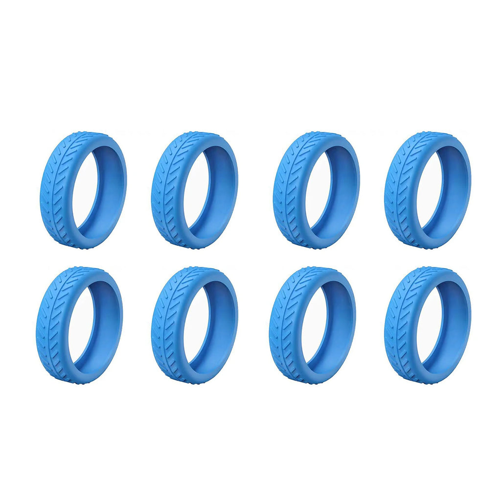 1/4/8PCS Silicone Cover Luggage Wheels Cover Luggage Protection Wheels Guard Carry On  Accessories Wheels Cover for Reduce Noise