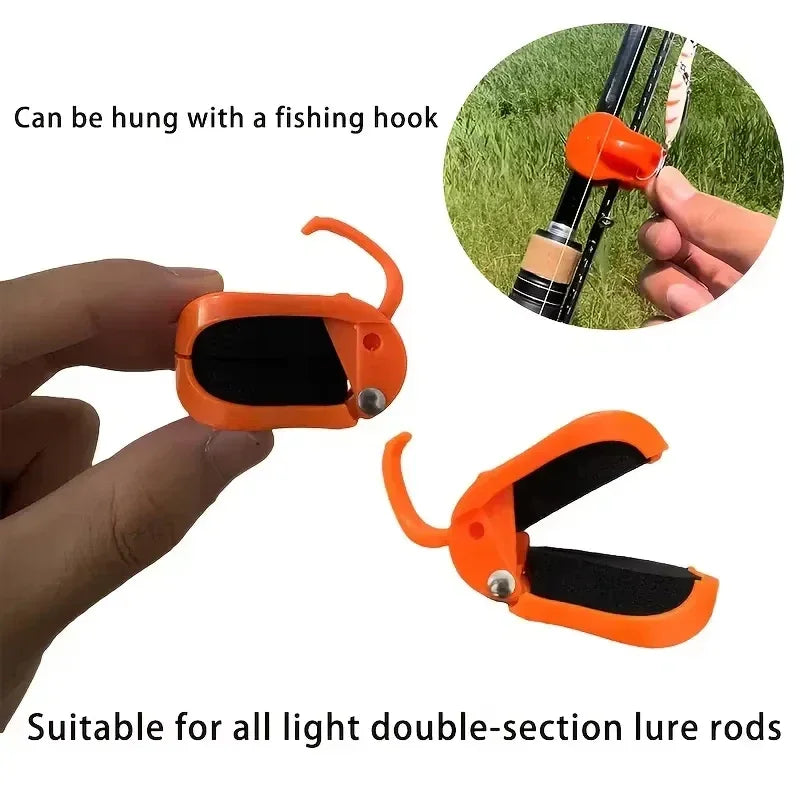 2pcs Quick-attach Fishing Rod Clip Tool-free 1-hand Holder For Freshwater Rods Secure Grip Tackle Organizer Utility Tools
