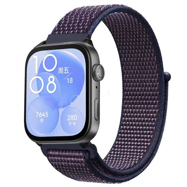 Nylon Loop Strap For Huawei Watch Fit 5/4/3 Sport Breathable Replacement Bracelet Wristband Huawei Watch Fit 4 5 Pro Accessories