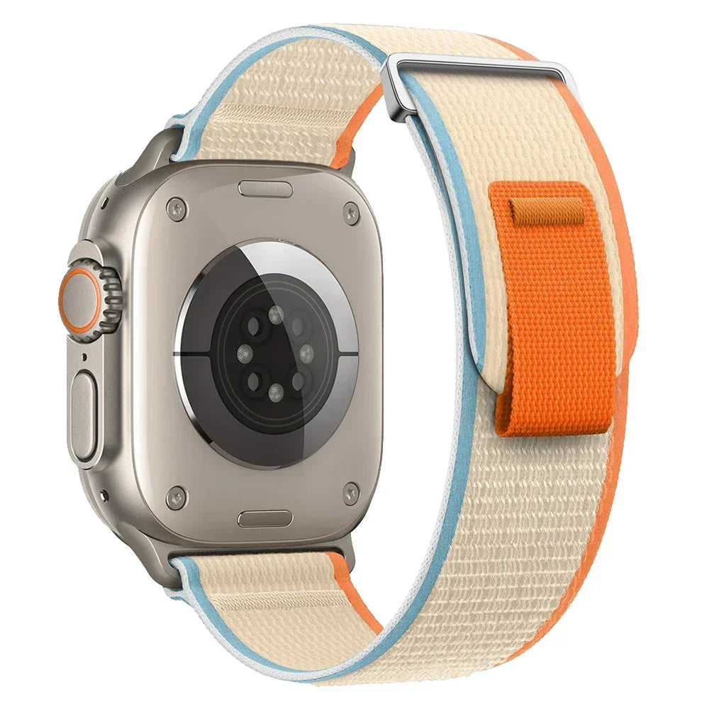 Trail Loop Strap For Apple Watch Ultra 3/2 49mm Series 11 10 9 8 7 46mm 45mm 41mm 42mm Sports Nylon Wristband iWatch 6 5 SE 44mm