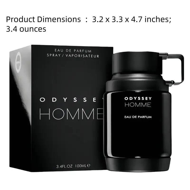 Armaf Odyssey Homme 3.4oz EDP, effortless elegance for everyday, and a touch of class for special moments