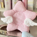 INS Korean Star Wings Insulated Coaster Thickened Cotton Filled Table Mat Star Shape Wing Dot Photo Props Home Decoration