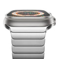 Titanium Color Strap for Apple Watch Band Ultra 2 49mm 45mm 44mm 42mm 41mm 40mm Stainless Steel Bracelet IWatch 9 8 7 6 SE 5 4