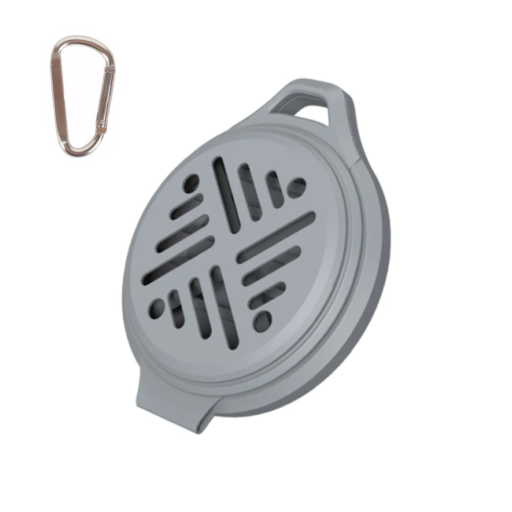 Mosquito Coil Bracket Silicone Mosquito Coil Hanger Portable Mosquito Coil Holder Burner Anti Scald for Camping Hiking