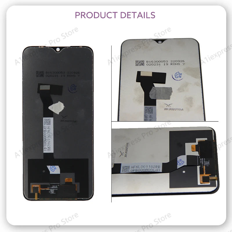 For Xiaomi Redmi Note 8 LCD Display Touch Screen Digitizer Assembly M1908C3JH M1908C3JG M1908C3JI For Redmi Note8 Display Parts