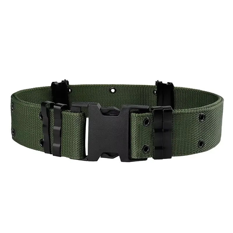 5.5CM Wide Men's Belt Outdoor Multi Function Belt High Quality Canvas For Nylon Male Luxury Belts Sports Jeans Belt Neutral Belt