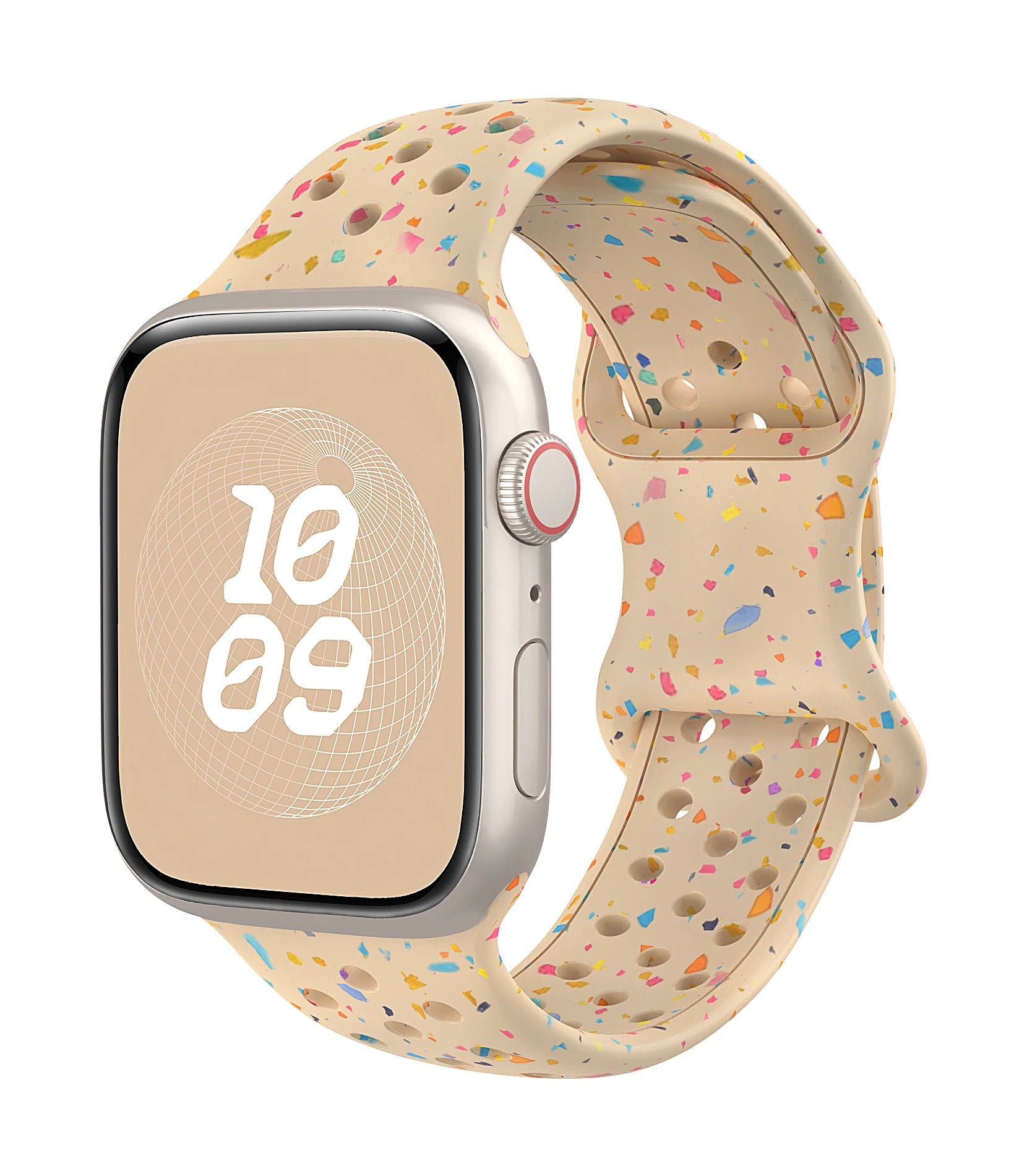 Silicone Strap for Apple watch band 40mm 41mm 45mm 44mm 46mm 49mm 42mm Breathable bracelet iwatch Series 11 10 9 8 SE 3 Ultra 2