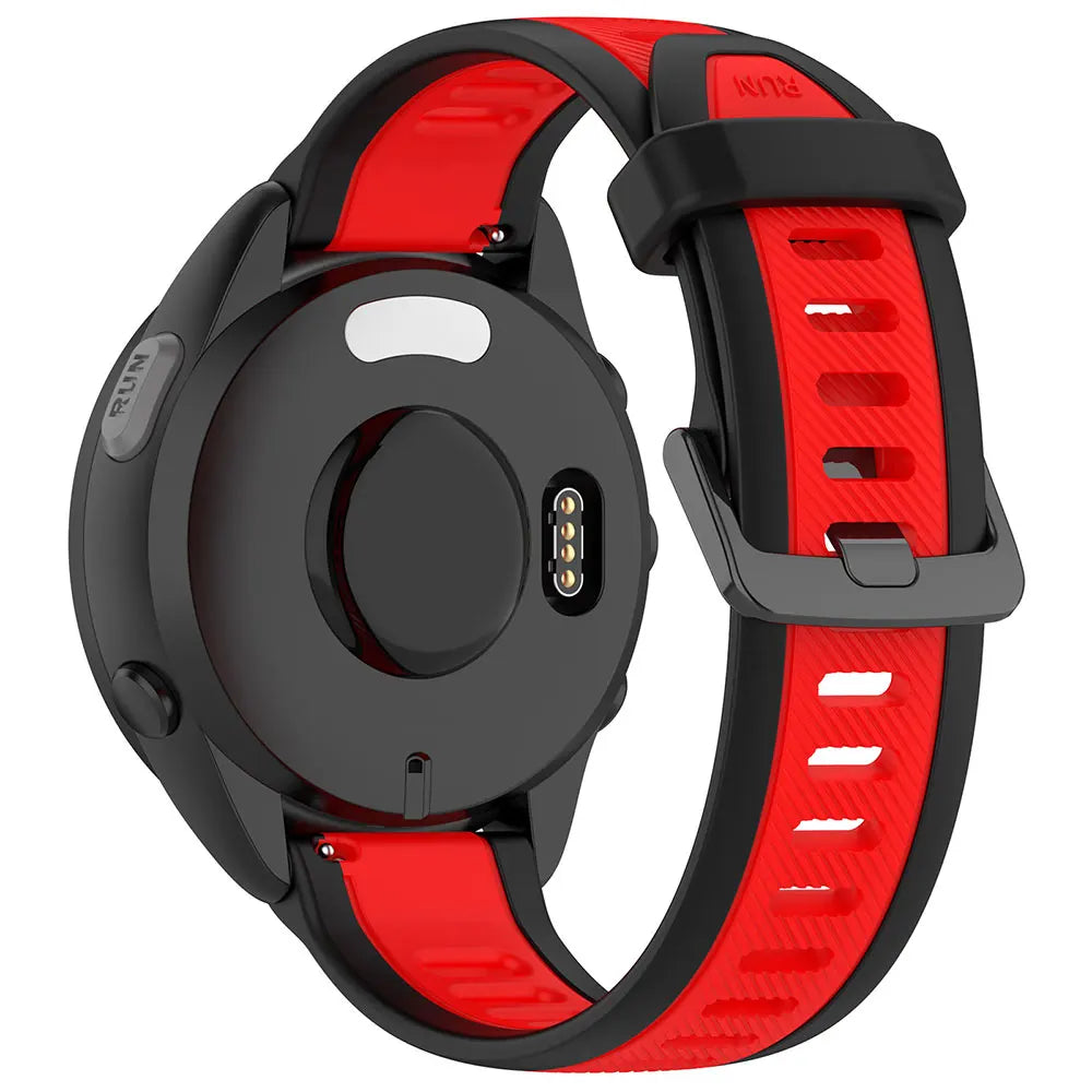 18 20 22mm Strap for Garmin Forerunner 165 265 255 Vivoactive 3 4 5 Venu 2 Plus SQ 3 3S Silicone Watchband Wrist Bracelet